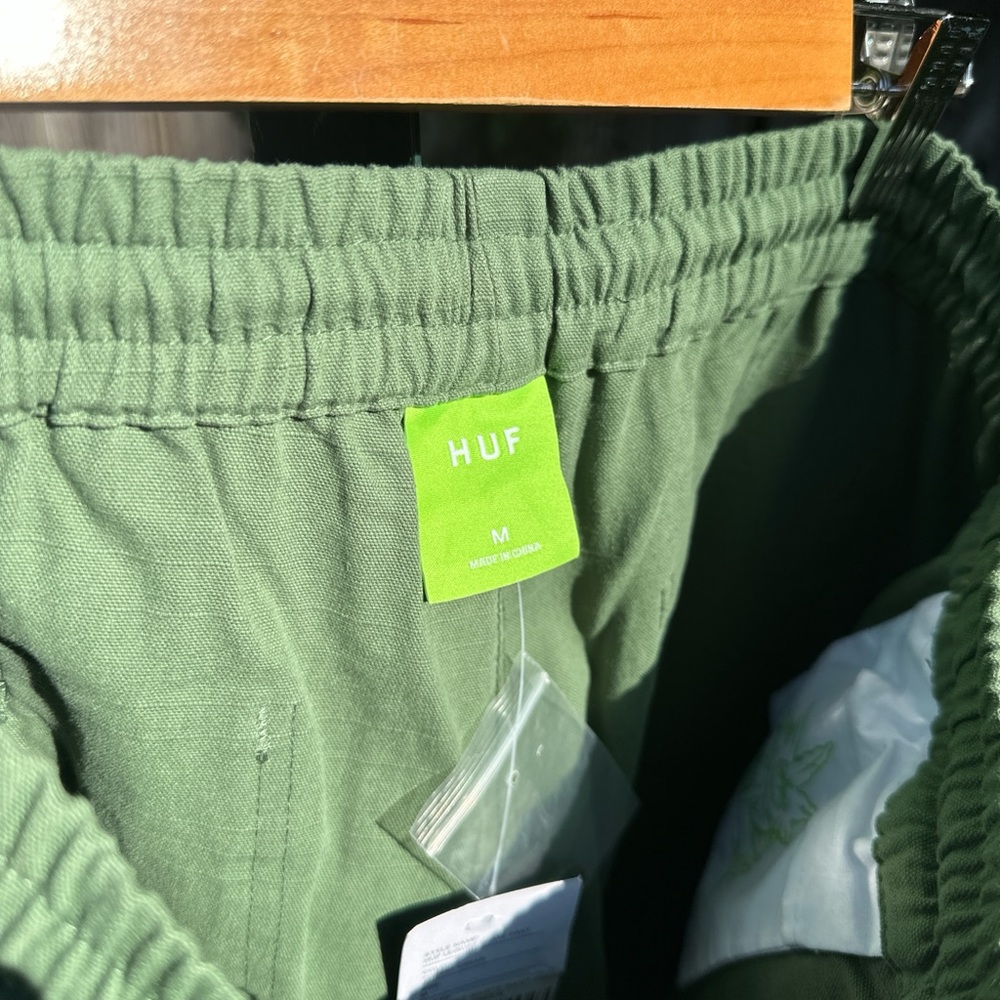 HUF Men's Olive Pants - Picture 3 of 6